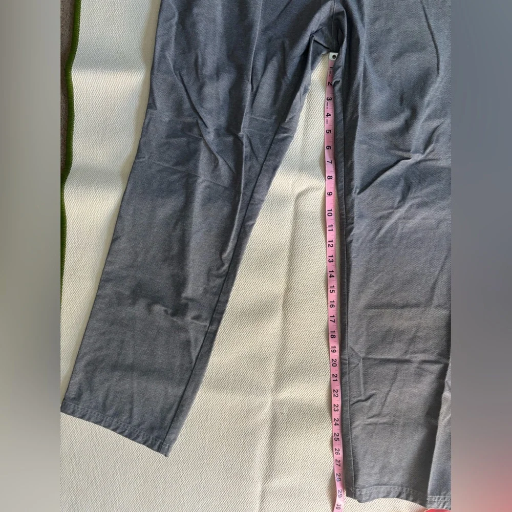 Adidas Performance Activewear Trouser Gray Size 38 Lightweight Casual Golf Pants